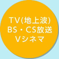 TV(地上波)・BS・CS放送・Vシネマ